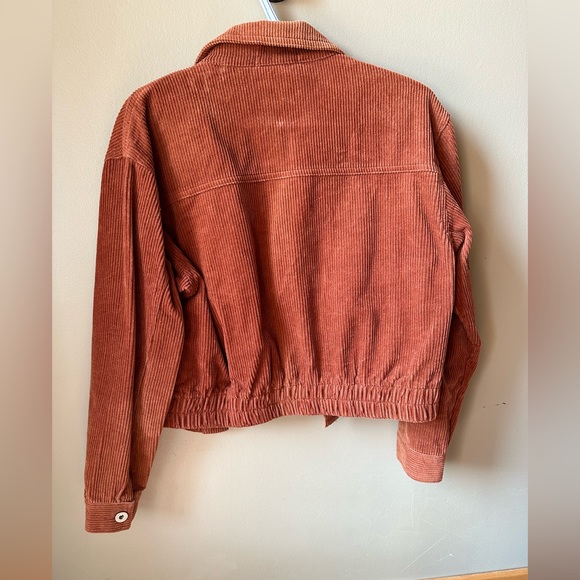 Fall corduroy cropped jacket - Picture 3 of 3